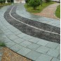 Green slate tile